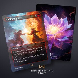 Deflecting Swat - Premium proxykaarten, Full Art Commander-kaart