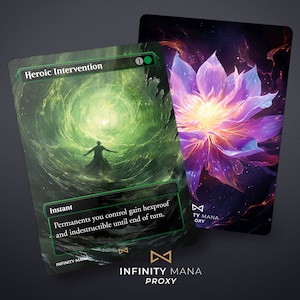 Heroic Invention- Premium Proxy Cards, Full Art Commander-kaart