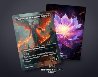 Bloodletter of Aclazotz Proxy Card: Full Art Commander Card