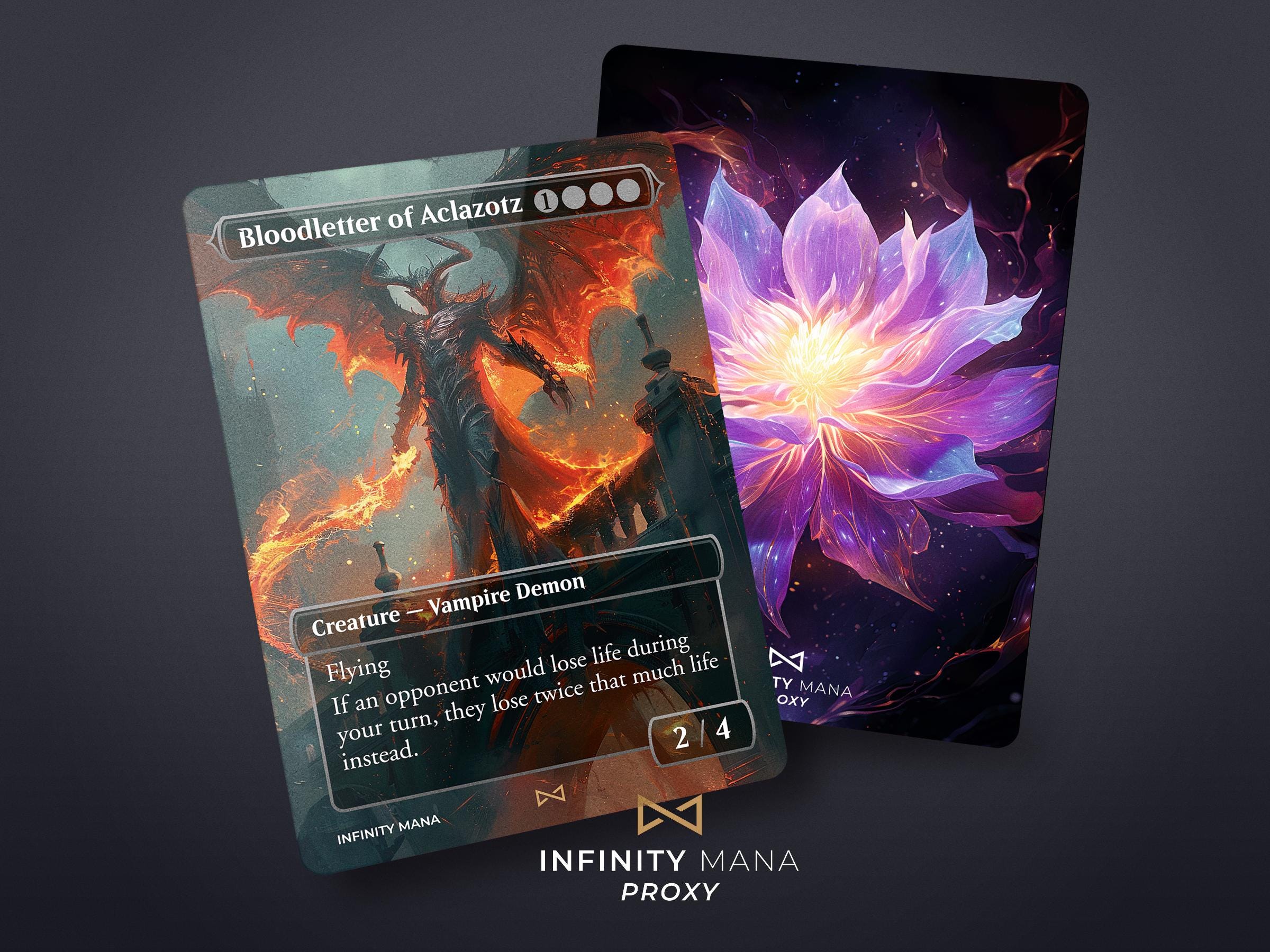 Bloodletter of Aclazotz Proxy Card: Full Art Commander Card - Etsy