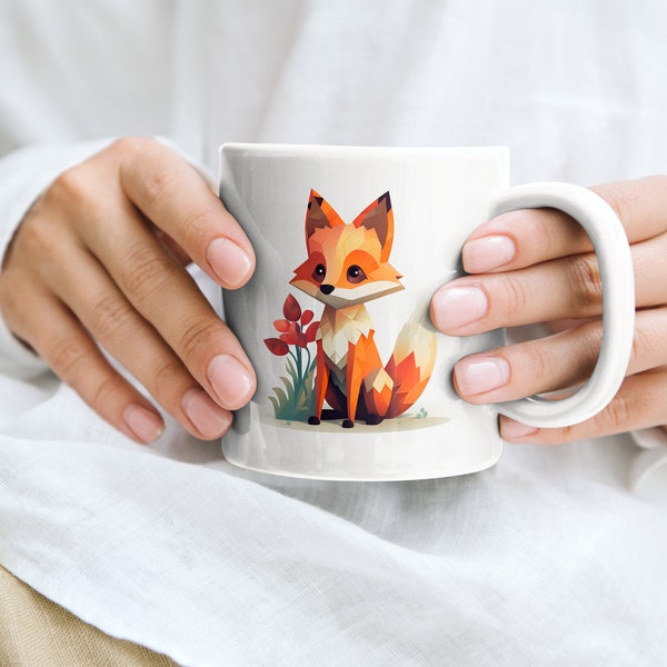 Lustige Fuchs Kaffee Tasse, Fuchs Liebhaber Geschenk, Fuchs Becher, Geschenk für Freundin Kinder oder Familie, Geburtstagsgeschenk