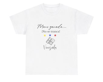 Venezuela T-shirt, Venezuelan T-shirt, Freedom T-Shirt, Venezuela Lover Gift, Venezuela Hasta El Final, With Venezuelan, Gift For Venezuelan