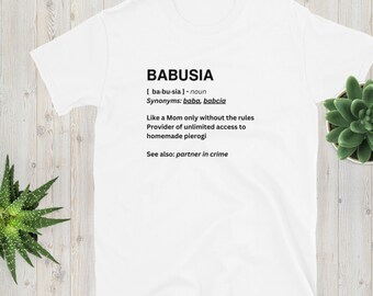 Camiseta Babusia, regalo para abuela ucraniana, camiseta Baba Grandma