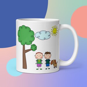 Best Friends Boys Mug, Funny Friendship Gift, Best Friend Coffee Cup