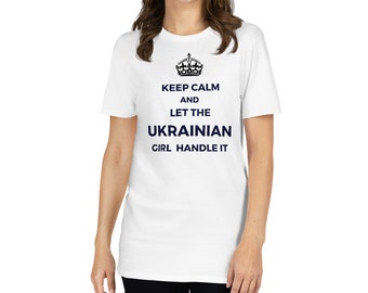 Ukrainian Girl Shirt, Funny Ukraine Pride Gift, Ukrainian Woman T-Shirt