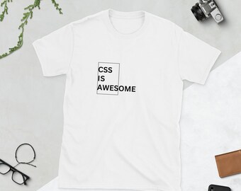 Css Is Awesome - Kurzarm Unisex T-Shirt