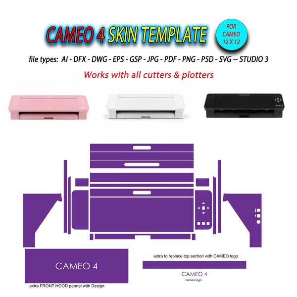 Cameo Template Etsy