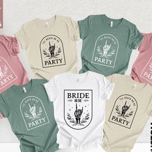 Bride Or Die Shirt, Funny Bachelorette Party Shirts, Bridesmaid Gift, Til Death to Do Us Party Tees, Bride or Die Party, Bachelorette Favors