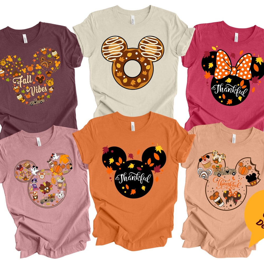 Thanksgiving Disney Shirts, Thanksgiving Trip, Fall Thanksgiving Shirts, Disney Trip, Family Thanksgiving Shirts, Thanksgiving Matching Tee Teesummer