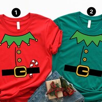 Custom Christmas Elf Shirt, Family Christmas Elf Shirt, Custom Elf ...
