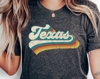 Vintage Texas Shirt, Texas Shirt, Retro Texas Shirt, Vintage Shirt, Texas Travel Tee, Texas Lover Gift, Texas State Shirt, Texas Sweatshirt