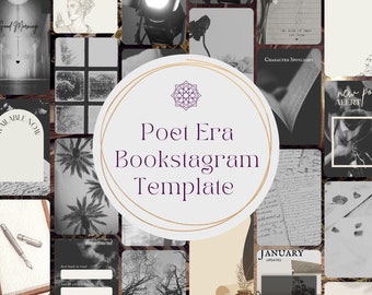 175+ Canva In Your Poet Era Templates | Authors | Readers | Bookstagram | Digital Download | Social Media | Instagram | Taylor Swift Inspo