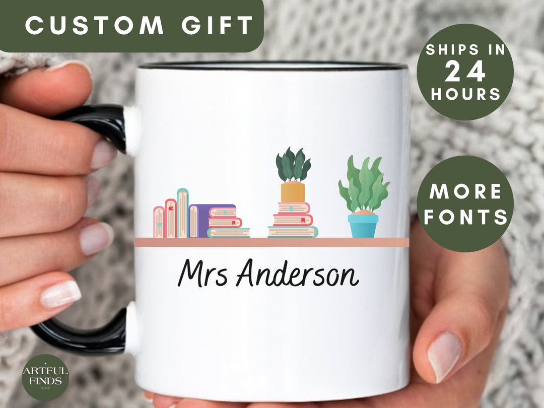 Custom Personalized Teacher Thank You Mug Unique Teacher Appreciation