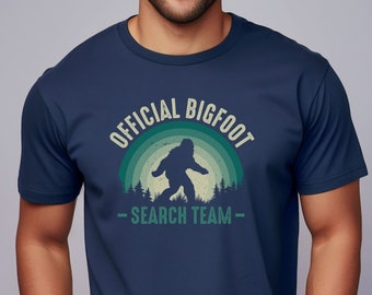 Official Bigfoot Search Team Shirt,Vintage Bigfoot Shirt,Funny Sarcastic Tee, Yeti Shirt,Sasquatch Shirt,Squatch Tee,Retro Bigfoot, Retro