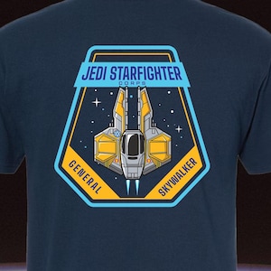 Skywalker Jedi Starfighter T-Shirt: Star Wars Graphic Tee