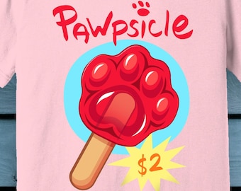 Zootopia Pawpsicle T-shirt, Nick Wilde Inspired Unisex Tee