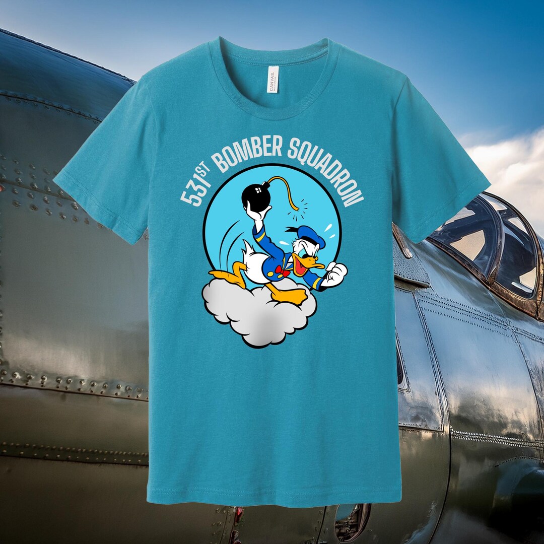 ドナルドダック？？　爆弾　ロケット　Tシャツ il_1080xN.7007403964_7a9f.jpg