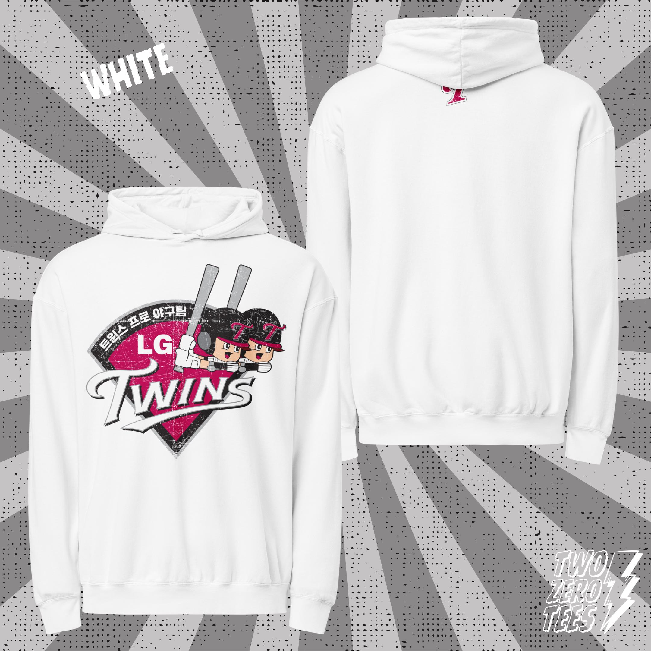 LG Twins Retro Unisex Lightweight Hoodie: Classic Vintage Style