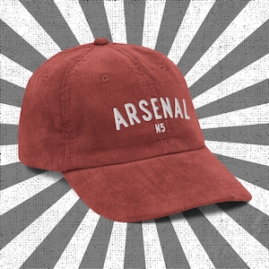 ガナーズ N5 キャノン コーデュロイ キャップ：アーセナル
