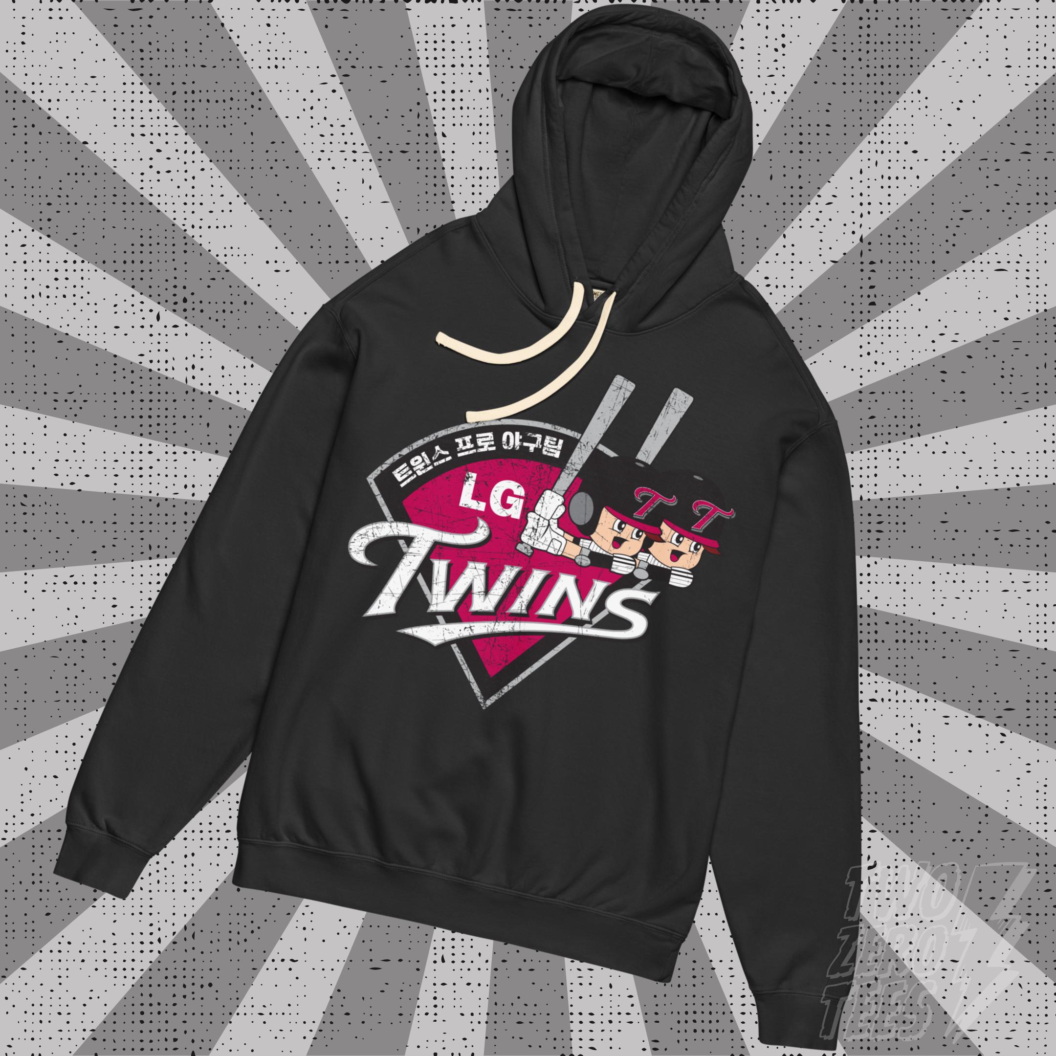 LG Twins Retro Unisex Lightweight Hoodie: Classic Vintage Style