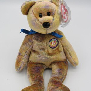 NEW Clubby III the Bear Ty Beanie Baby 2000 Limited Edition Official Club Prize