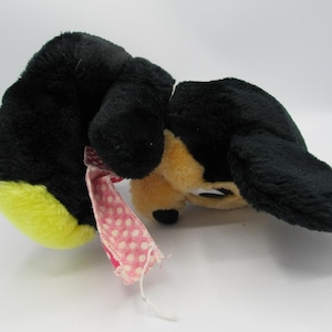 Minnie Mouse Plush Walt Disney 1977 Made in Korea Disney World Polka Dot Apron image 6