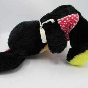 Minnie Mouse Plush Walt Disney 1977 Made in Korea Disney World Polka Dot Apron image 5