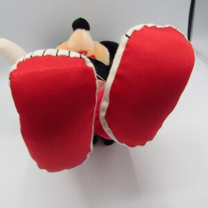 Peluche Mickey Mouse avec smoking Le Royaume magique sur glace de Walt Disney, vintage 1988 image 6