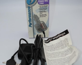 New Open Box Game Boy Color Car Adapter Performance InterAct Accessories