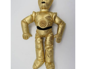 C-3PO Beanbag Plush Star Wars Buddies Kenner 1997 Vintage 10" Authentic