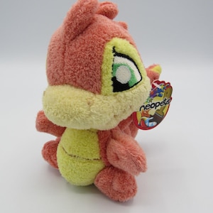 NEW w/ Tags Baby Scorchio Plush Neopets Limited Edition 2004 Authentic Official