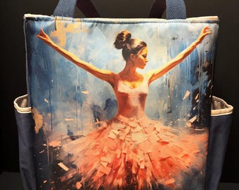 Ballet Bag, Dance Bag, Dance Gift