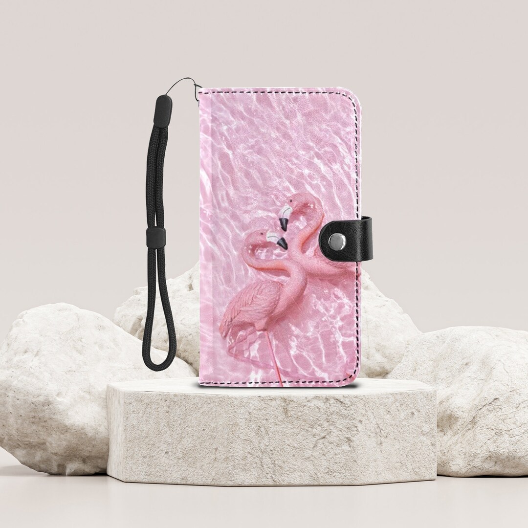 Flamingo Phone Wallet, Pink Flamingos Wallet Etsy