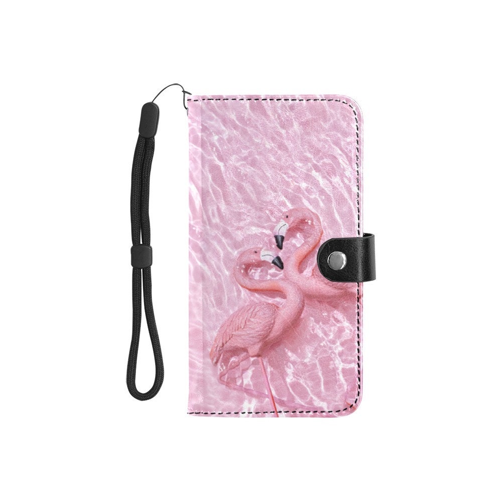 Flamingo Phone Wallet, Pink Flamingos Wallet Etsy