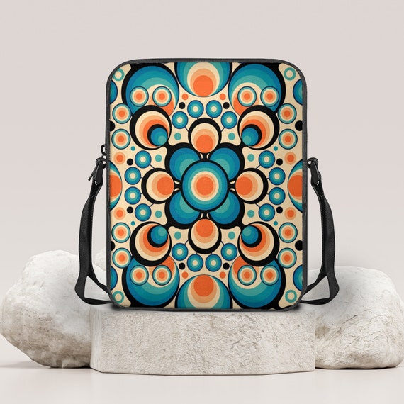 ★2023SS新作★KIRSH★TERRY SQUARE GRAPHIC SHOULDER BAG Funky Crossbody Bag, Over the Shoulder Bag, Satchel - Etsy