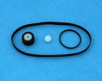 Sony TCM-190 Cassette Deck Repair Kit | TC-KB820S KB920S K311 K315 K361 K370 K390 K411 K415 K461S K490 K511S K515S K561S | Roller Gear Belts
