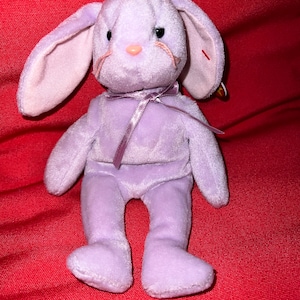 Floppity • the Purple Bunny  Beanie Baby