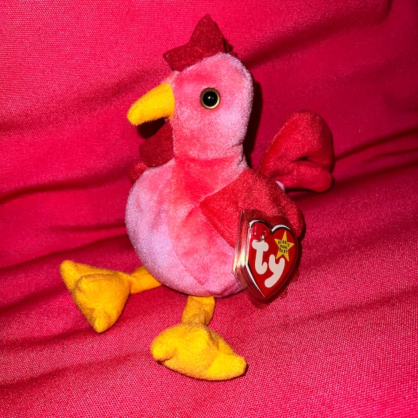 Strut • the Rooster  Beanie Baby