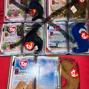McDonald's  Beanie Babies - only Humphrey is available!
