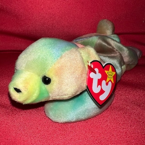 Sammy • Tie Dye Bear Beanie Baby