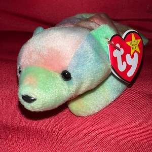 Sammy • Tie Dye Bear Beanie Baby