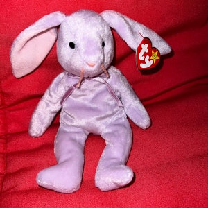 Floppity • the Purple Bunny Handmade in Indonesia Beanie Baby