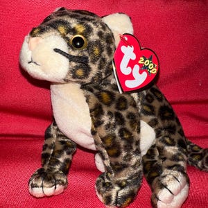 Sneaky the Leopard •   Beanie Baby