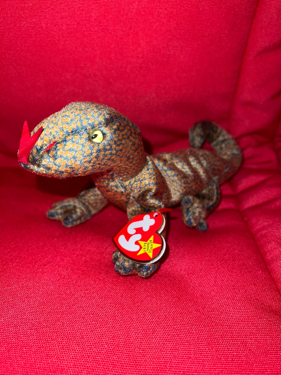 Scaly the Lizard Beanie Baby Etsy
