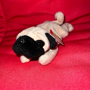 Pugsly the Pug Dog  Beanie Baby