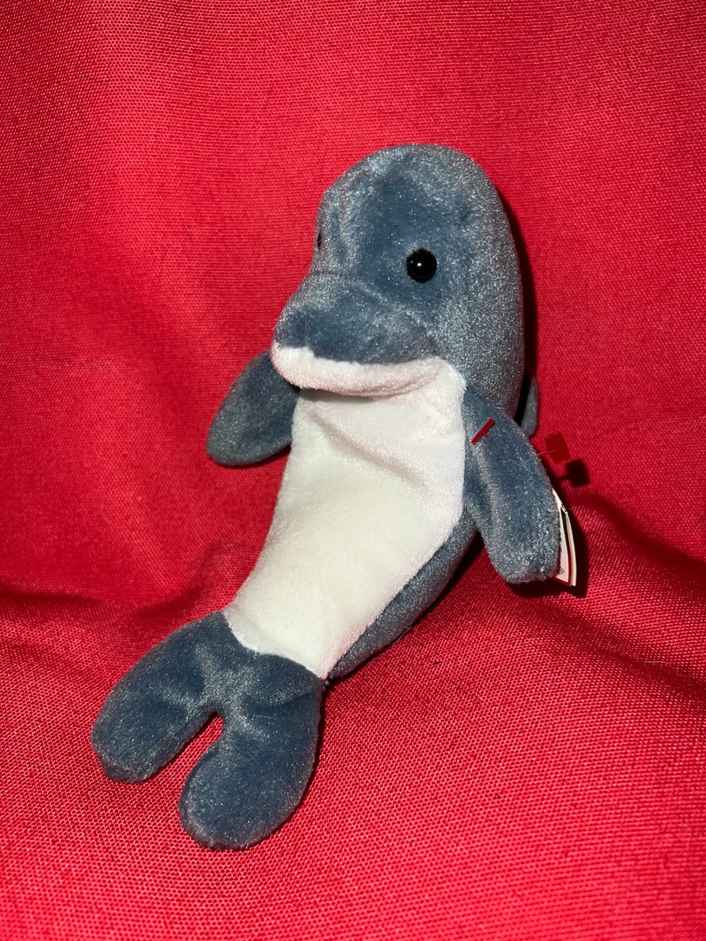Echo the dolphin beanie baby etsy