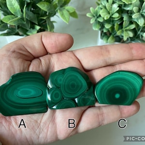 Malachite Mini Slab Slice *You Choose* Natural Stone Crystal