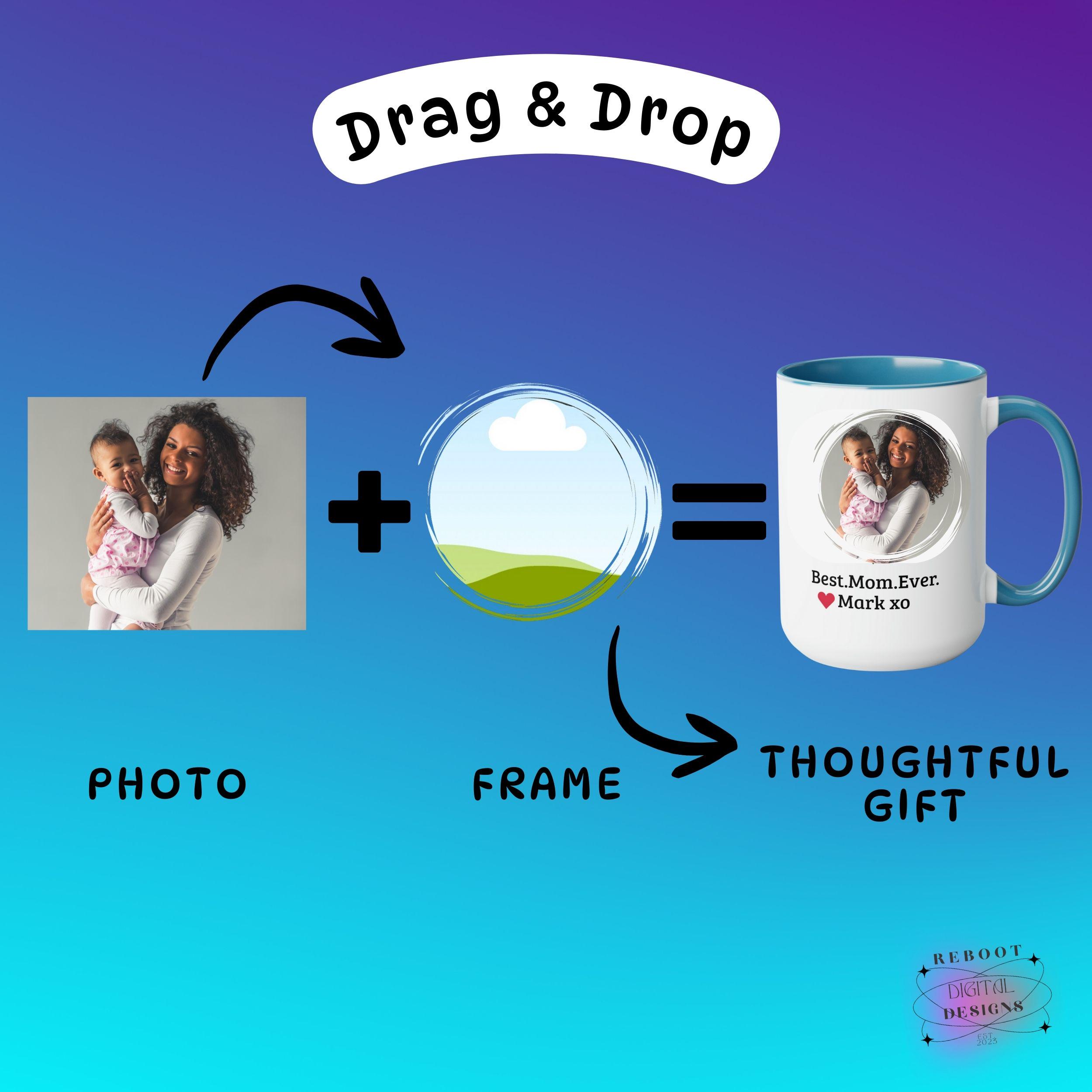 Canva Frames Bundle, 45 Distressed Textures Bleach Effect Photo Frames ...