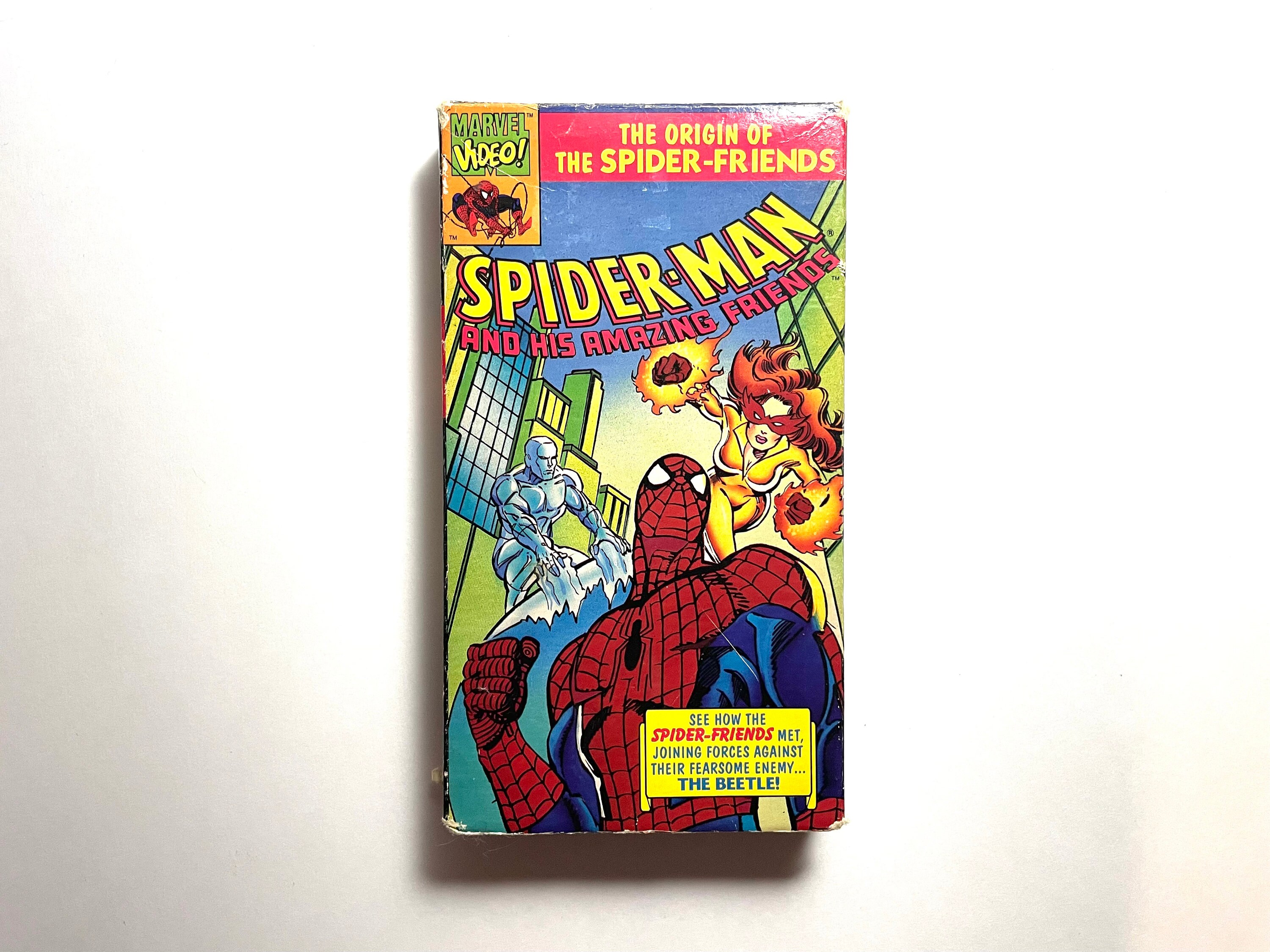 1991 Spider-man and His Amazing Friends VHS Movie, Vintage Spider-man