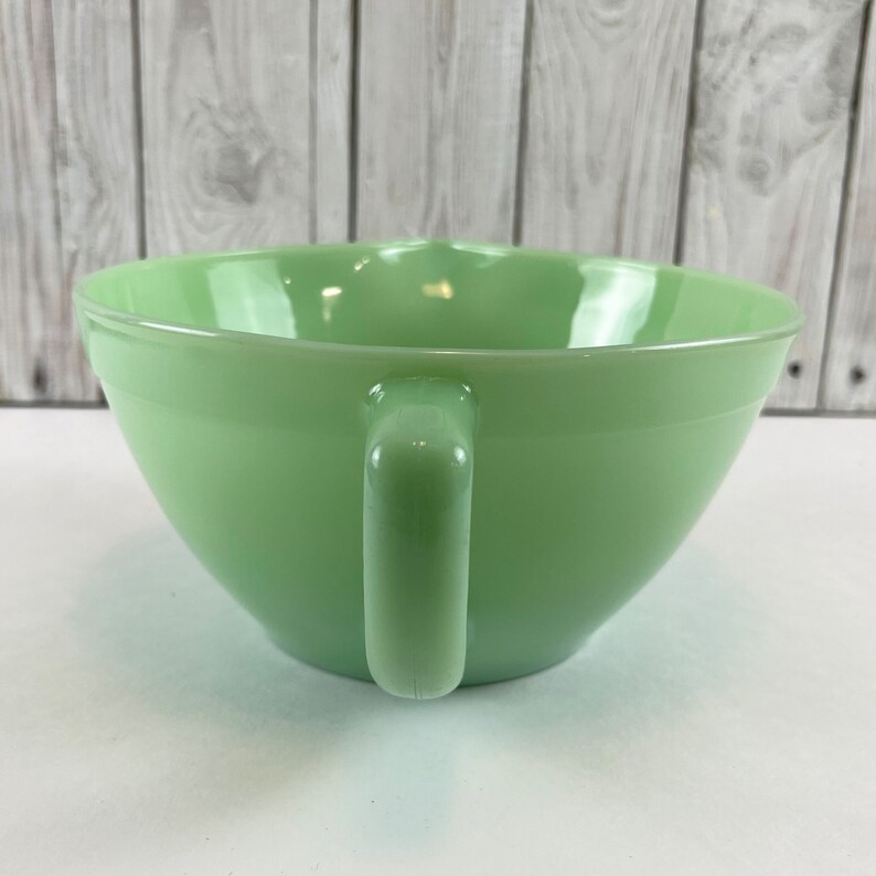 Fireking Jadeite Batter Bowl Anchor Hocking Colonial Mixing Bowl 3/4